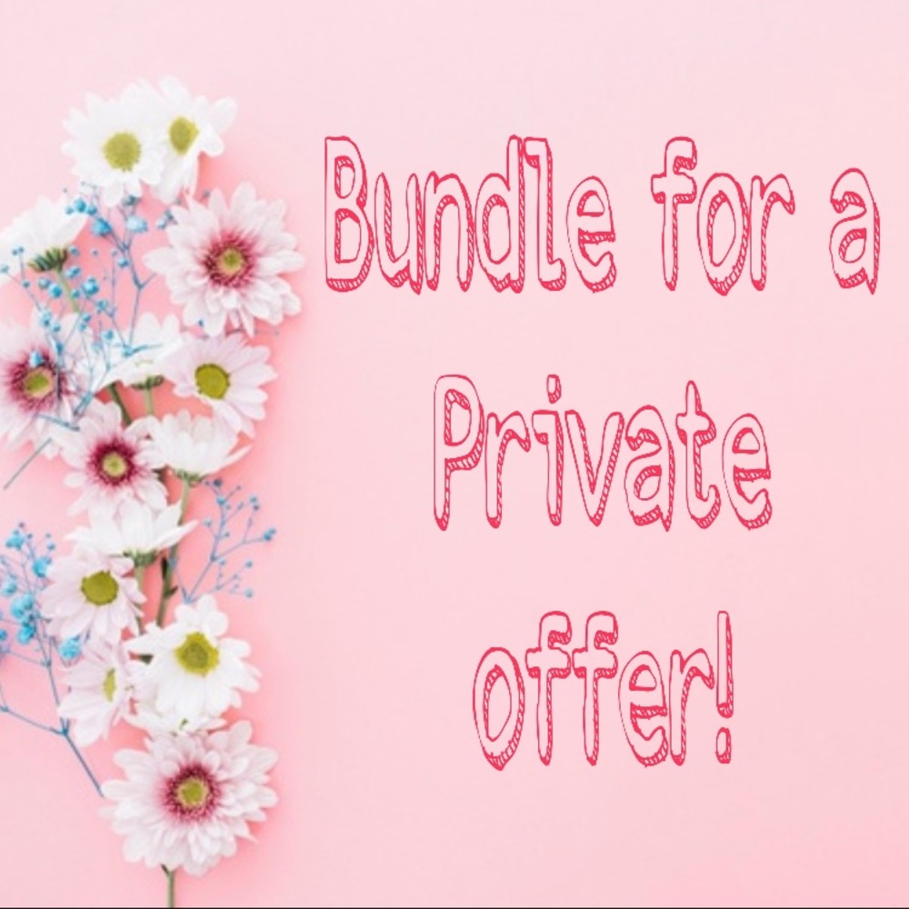 Reasonable offers accepted